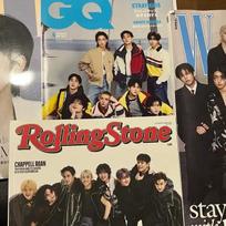 STRAY KIDS Magazine Set (Elle, GQ, W Korea, Rolling Stone) Used