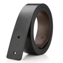 Men'S Belt Body 94-Grain Cowhide Toothless Automatic Belt Strip Genuine Leather Two-Layer Cowhide 3.3Cm Inner Wear Belt Strip 105cm