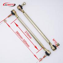 1Pair/2pcs M10-M10 210mm 220mm 230 240mm 250mm 260mm 300mm ATV Tie Rod Kits Fit Ball Joint for China Chinese ATV Quad Bike Parts M10-210MM
