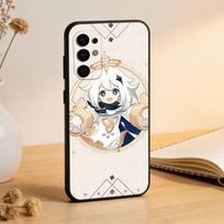G-Genshin Impact P-Paimon Phone Case For Samsung S25,S24,S21,S22,S23,S30,Ultra,S20,Plus,Fe,Soft Silicone Black Cover Samsung S20plus5G