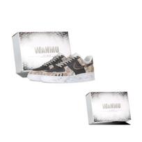 Nike Air Force 1 Mocha Graffiti Slip Resistant Abrasion Resistant Low top Skateboard Shoes Men's White Brown CW2288-111(Team144-) 41