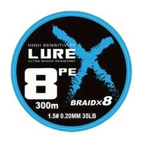 8 gijų pintas žvejybos valas, 8BRAID*300M*0,20mm