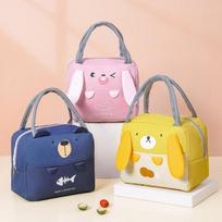 Xinqin Lunch Box, Bento Bag, Insulated Bag, Thickened Aluminum Foil Storage Container for Students, Cute Cartoon Desig