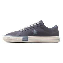 Converse One Star Pro Unisex Lace-Up Round Toe Low Skate Shoes Warm Anti-slip Wear-resistant Slate Grey A07972C 35.5