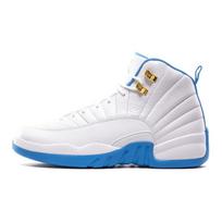 Jordan 12 Retro University Blue 2016 GS 510815-127 36 auksas/balta
