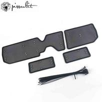 Nerūdijančio plieno grotelių tinklelis nuo vabzdžių, skirtas Toyota Land Cruiser Prado FJ 120 2003-2006 2007 2008 2009 Priekinių grotelių tinklelis juoda