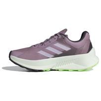 Adidas Terrex Soulstride Flow Comfortable Versatile Shock Absorbing Durable Mid-Top Running Shoes Women Running Shoes Purple Gray ID7719 38⅔