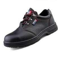 Labor Insurance Shoes Anti-smashing and Anti-stab Belt Steel Plate Non-slip, Oil-resistant and Wear-resistant Steel Head Shoes Protective Shoes 39
