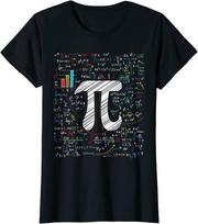 Pi Day Math Equation Math Teacher Student Geek Gift Ladies' Crewneck T-Shirt Unisex T-Shirt S