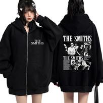 Rock Band The Smiths The Queen Is Dead Zipper Hoodie Morrissey Marr Gothic Vintage Men's Cardigan Loose Hoodies S