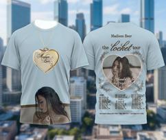 Madison Beer The Locket Tour 2026 Concert AOP T-Shirt PP2957 XL