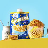 CRUNTIN baltymų kokteilis #Kukurūzų dribsniai 50g 50g