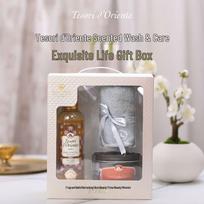 Tesori d'Oriente Lychee Fragrance Nourishing Bath Oil Gift Set