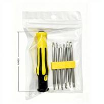 Mini Screwdriver Set 12 In 1 Precision Repair Tool Kit With Torx Slotted Magnetic Drill Bits For Camera Drone Watch Pc A2