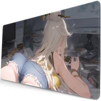 Large Mouse Pad Genshin Impact Mouse Pad XXL Gaming Accessories Ningguang Gamer Keyboard Desk Mat Non-Slip Laptop Anime Mousepad 300x600x2mm