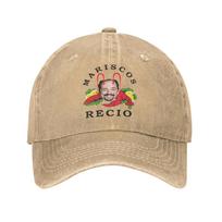 Antonio Recio Washed Baseball Cap Fashion Sun Trucker Hat Summer Unisex Unisex Hiking Fishing Baseball Caps One Size