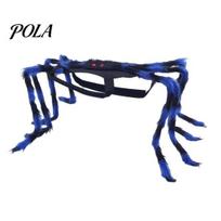 Comfortable Pet Dress-up Halloween Spider Costume for Dog Cat, Hairy Unique Dress Up Outfit Party Accessory, Festival Legs Accessory Small