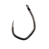 500 Pieces PTFE Coated High Carbon Stainless Steel Micro Barbed Fish Hook With Eye 8033 Fishing Accessories Size 2