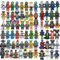72 modeliai Ninjago CUSTOM Mini figūrėlės Blokų rinkinys