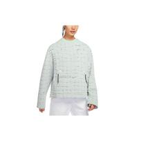 Nike Therma-Fit Adv Tech Pack Logo Embroidered Loose Solid Color Crewneck Cotton Sweater Winter Women sweater Light-Silver DM6175-034 M
