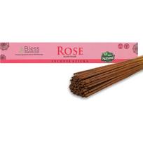 Bless-Rose-Smilkalų-Lazdelės 100%-Natūralios-Rankų-Darbo-Rankomis-Mirkomos-Smilkalų-Lazdelės Organiškos-Be-Cheminių-Medžiagų skirtos-Apsivalymui-Atsipalaidavimui-Pozityvumui 25 Sticks (40GM)