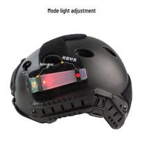 Mussel Tactical Helmet Velcro ID & Survival Light