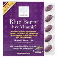 New Nordic, Blue Berry™ Akims, 120 tablečių