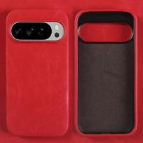 Madingas vienspalvis odinis dėklas Google Pixel 10 9 Pro XL 8 8A 7 7A 6 6A Pro, prabangus, atsparus smūgiams, šarvuotas, kietas galinis dangtelis Funda Premium PU Leather&Google Pixel 10 Pro XL