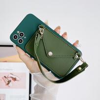 Wrist Strap Case For Xiaomi Mi 14 13T 12T 11T 10T Redmi Note 13 12 11 Pro 11s 12s 12C 13C 10C A3 Wallet Silicone Handbag Cover Mi 12T pro