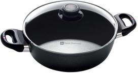 Swiss Diamond garnek z pokrywką 24 cm indukcyjny Czarny | SWXD6824IC | 7640119217710