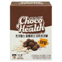 ChocoHealth Low Sugar Allulose Oat Choco Ball 4 Packs 112g 1 box