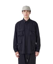 TAKIBI Herringbone Shirt Jacket Outerwear Jacket BLACK M [Snow Peak] SH-26SU004 Men's Women's juoda