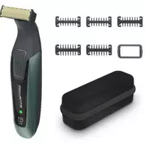 Rowenta Beard Trimmer | TN6044E0 | Cordless | Number of length steps 6 | Wet & Dry | Black/Green
