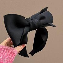 Dopamine Y2K Large Bow Hair Hoop Headband For Women Girls Wide Hair Band  Hair Accessories juoda