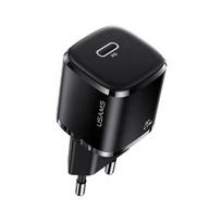 USAMS Laidinis įkroviklis 1xUSB-C T36 mini 20W (only head) PD3.0 Fast Charging juodos spalvos CC124TC01 (US-CC12)