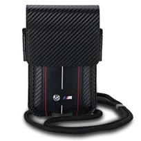 Krepšys BMW BMPSP15XMSCAKR piniginės krepšys, juodos spalvos, Carbon Red Stripes