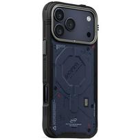 Dėklas Skinarma Vigor MagSafe skirtas Apple iPhone 17 Pro Max mėlynos spalvos