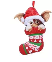 Nemesis Now Gremlinų Gizmo kojinėje pakabinamas ornamentas 12 cm
