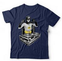 Batman DJ Tshirt Unisex and Kids - Funny Adam West Retro Music House Trance EDM S
