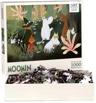 Moomin Muminas - 1000 detalių dėlionė, žalia (800063)