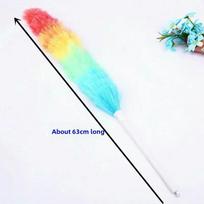 Microfiber Adjustable Dusting Brush Rainbow Feather Duster Air-condition Household Furniture Cleaning Accessories Dust Brush