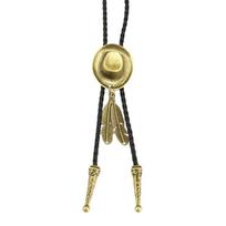 Cool Bolo Tie Necktie Western Cowboy Necktie Necklace Male Costume Accessory