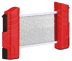 Sport One „Sport1“ stalo teniso susukamas tinklas iki 170 x 5 cm, raudonas
