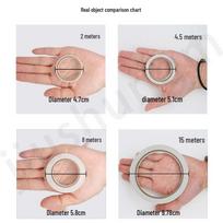 Transparent Strong Adhesive Hand-Tearable Double-Sided Tape for Crafts & Office 38MM Small Tube; 5mm x 2m, 1800 rolls/box