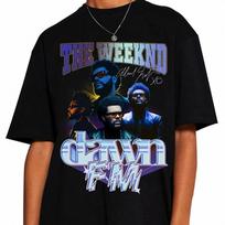 The Weeknd T Shirt The Weekend Tour Merch Dawn Fm Shirt Vintage Retro 90s Tee Unisex T-Shirt XXL