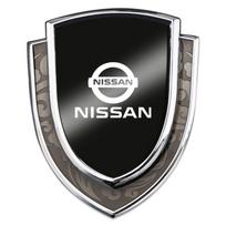 3D Metal Car Side Fender Trunk body Emblem Badge sticker For Nissan Rogue Pathfinder X-Trail GTR Note Qashqai Juke Patrol Car