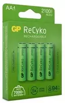 GP ReCyko AA baterijos 1.2V 2100mAh 4 vnt.