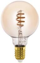 EGLO - E27 G95 spiralinė LED lemputė - gintaro spalvos - reguliuojamo baltumo - Zigbee ir Bluetooth