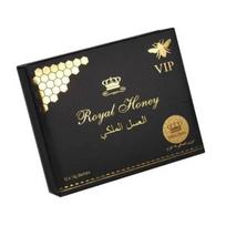 Karališkas VIP medaus pasta juodi pakeliai 12x15g – Natūralus medaus mišinys vienkartiniuose pagaliukuose 1 Pcs juoda