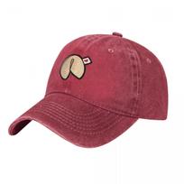 Fortune Cookies Pattern Baseball Cap Icon Trucker Hat Hat Unisex Unisexs big size hat Unisexs Tennis Womens